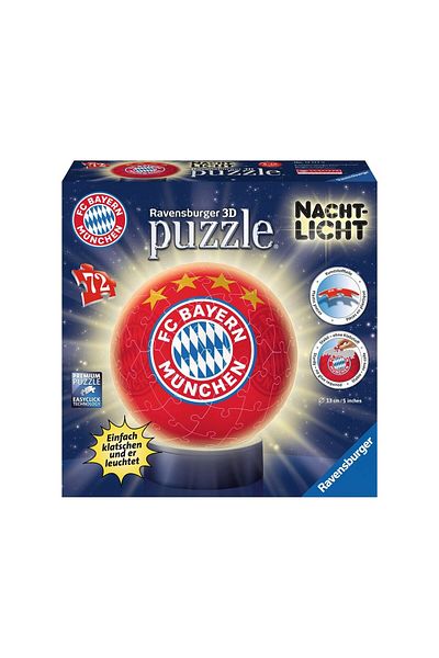 RAVENSBURGER Ravensburger 3D Puzzle - FC Bayern, 72 pieces