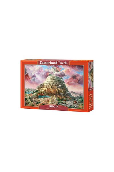 Castorland Puzzle Castorland - Tower of Babel, 3000 pieces