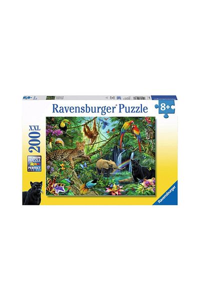 RAVENSBURGER Ravensburger Puzzle - Jungle, 200 pieces