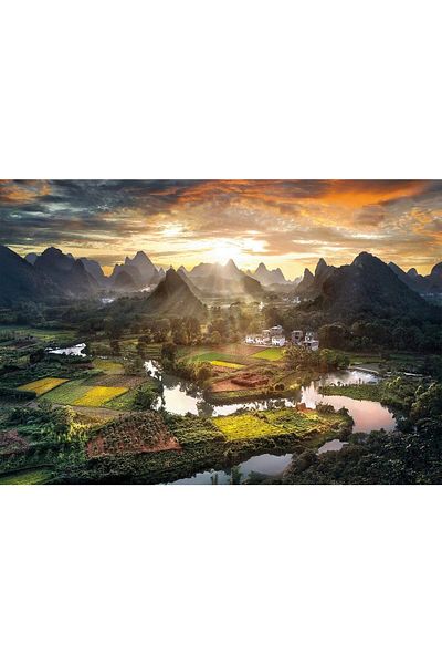 CLEMENTONI Puzzle Clementoni - View of China, 2000 pieces
