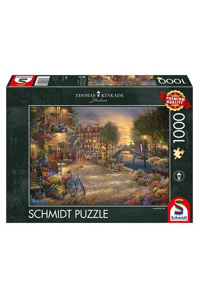 Schmidt Schmidt Puzzle - Thomas Kinkade: Amsterdam, 1000 pieces