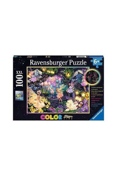 RAVENSBURGER Ravensburger 100-piece phosphorescent puzzle - Fairy Garden