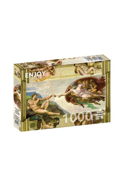 Enjoy Puzzle 1000 pieces Enjoy - Michelangelo Buonarroti: The Creation of Adam