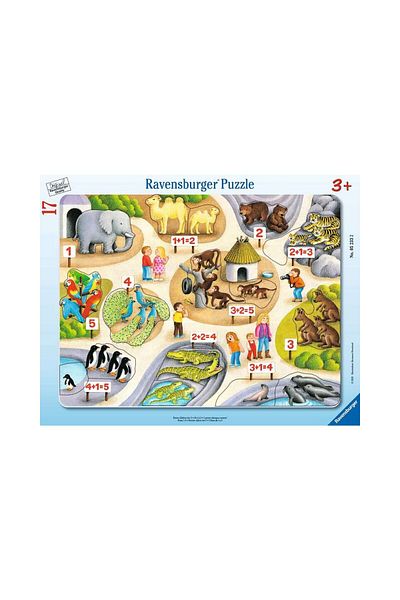 RAVENSBURGER Ravensburger 17-piece puzzle - Frame Type Let's Count to 5