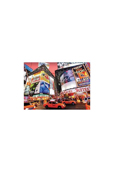 Gold Puzzle Puzzle Gold Puzzle - Broadway, Times Square, NY, 1500 piese