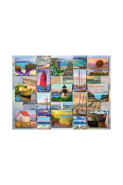 RAVENSBURGER Ravensburger Puzzle - Pictures on the Coast, 1500 pieces