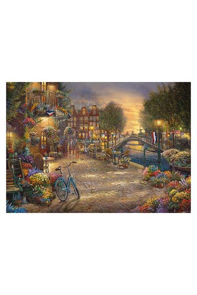 Schmidt Schmidt Puzzle - Thomas Kinkade: Amsterdam, 1000 pieces