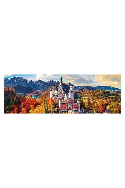 Eurographics Eurographics panoramic puzzle - Neuschwanstein in Fall, 1000 pieces