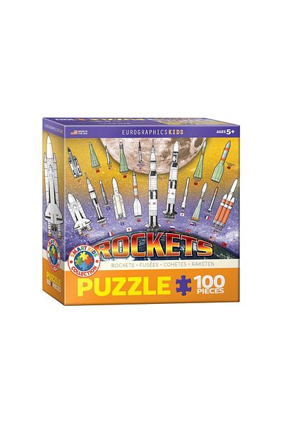 Eurographics Puzzle Eurographics - Rockets, 100 pieces