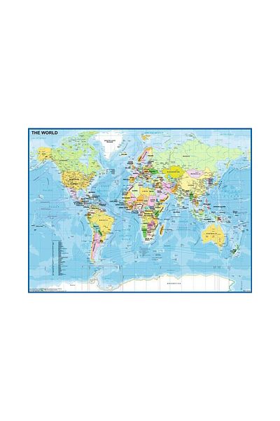 RAVENSBURGER Ravensburger Puzzle - World Map, 200 pieces