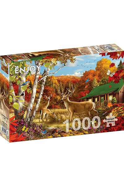 Enjoy Puzzle 1000 piese ENJOY - Somewhere in a Field