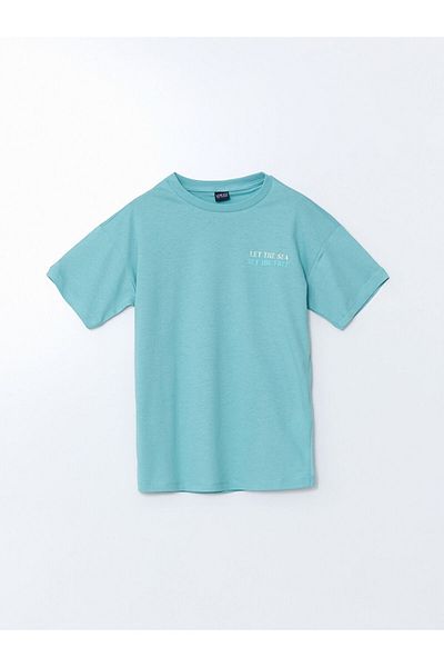 LC Waikiki Νέα σεζόν Crew Neck Boy's Tisort - S5KK30Z4