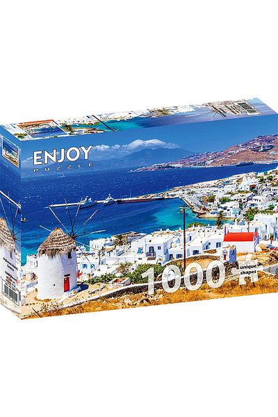 Enjoy Puzzle 1000 pieces ENJOY - Mykonos Island, Greece