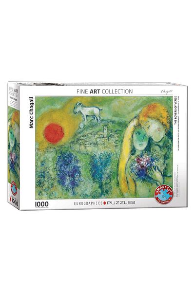 Eurographics Puzzle Eurographics - Marc Chagall: The Lovers of Vence, 1000 pieces