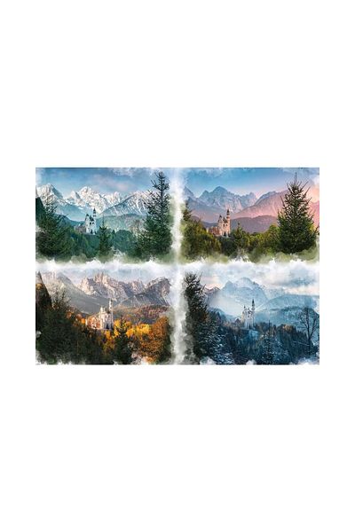 RAVENSBURGER Puzzle 18000 pieces Ravensburger - Castle in 4 Seasons
