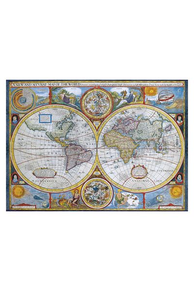 Eurographics Puzzle Eurographics - Map of the ancient world, 1000 pieces