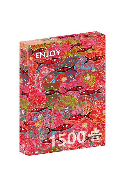 Enjoy Puzzle 1500 pieces ENJOY - Deep Red (Enjoy-2240)