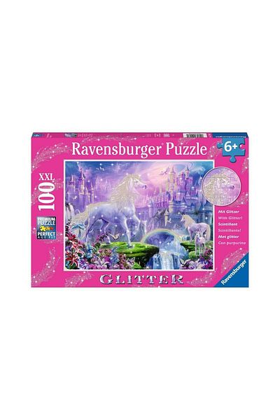 RAVENSBURGER Ravensburger Puzzle - Unicorn With Glitter, 100 pieces