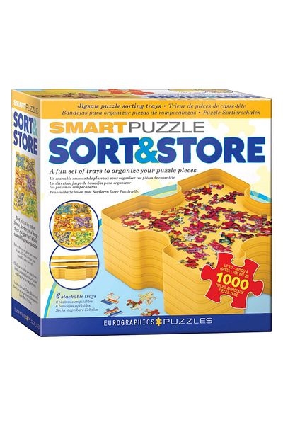 Eurographics Puzzle Eurographics - Sort & Store - Puzzles Intelligent Organiseren, 6 pieces