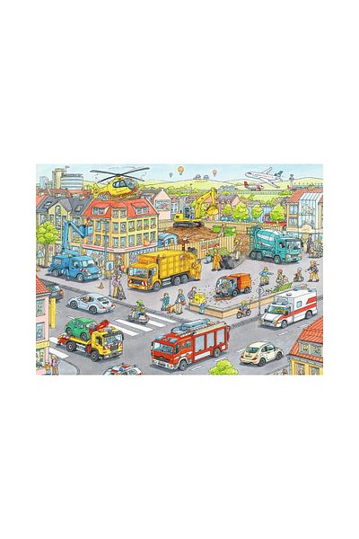 RAVENSBURGER Ravensburger Puzzle - Transport, 100 pieces XXL
