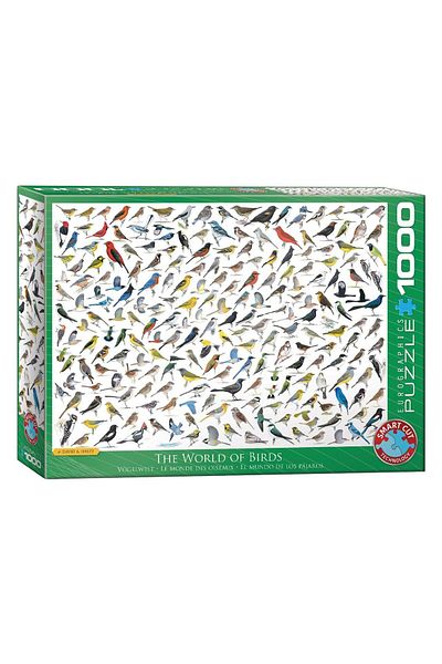 Eurographics Puzzle Eurographics - The World of Birds, 1000 pieces