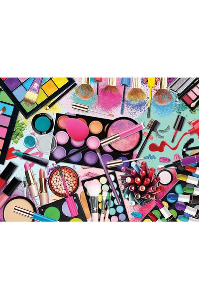 Eurographics Puzzle 1000 pieces Eurographics - Metal Box - Makeup Palette