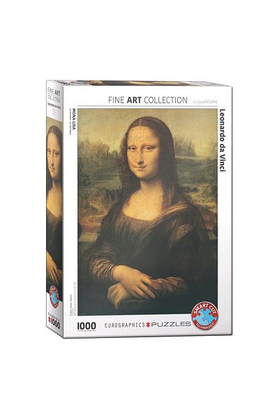 Eurographics Eurographics Puzzle - Leonardo Da Vinci: Mona Lisa, 1000 pieces