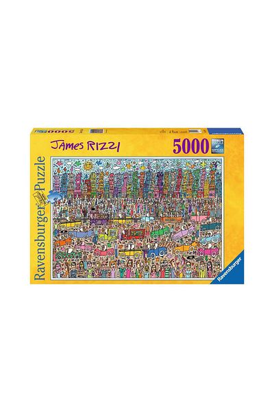 RAVENSBURGER Puzzle Ravensburger - Rizzi James: Nothing is as Pretty as a Rizzi City, 5000 pieces