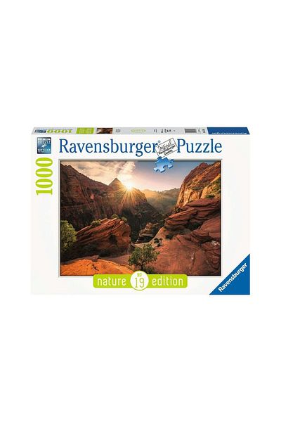 RAVENSBURGER Ravensburger Puzzle - Zion National Park USA, 1000 pieces