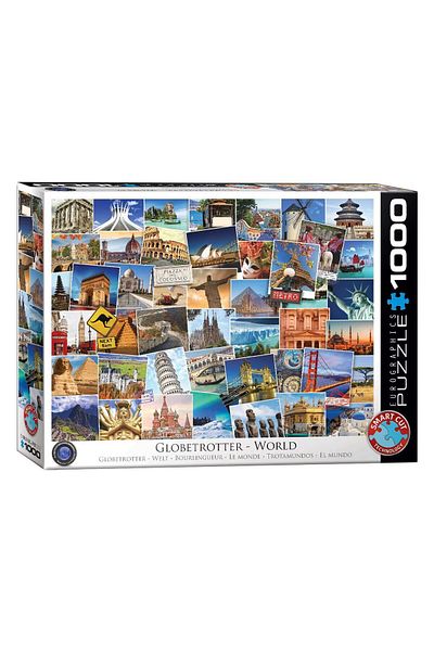 Eurographics Puzzle Eurographics - World Globetrotter, 1000 pieces