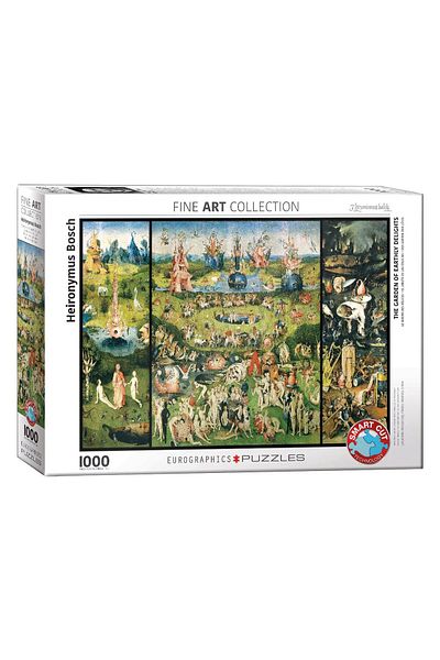 Eurographics Eurographics puzzle - Hieronymus Bosch: The Garden of Earthly Delights, 1000 pieces