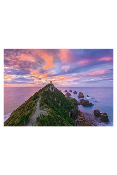 Schmidt Schmidt - Mark Gray Puzzle: Nugget Point Lighthouse, The Catlins, South Island, 3000 pieces