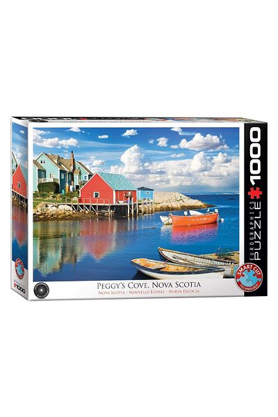 Eurographics Eurographics puzzle - Peggy's Cove Nova Scotia, 1000 pieces