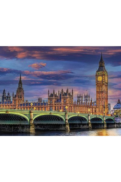 CLEMENTONI Puzzle 500 pieces Clementoni - The London Parliament