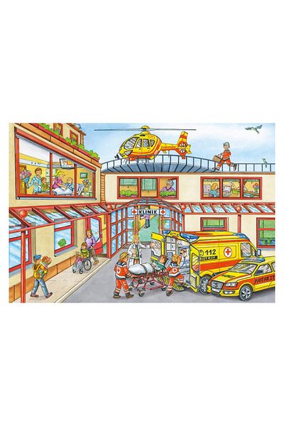 Schmidt Schmidt Puzzle - Rescue Helicopter, 100 pieces