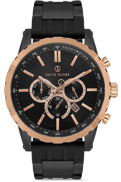 DAVID GUNER David Güner Men's Watch Dg-8822Gd-R2 49 mm Navy Blue