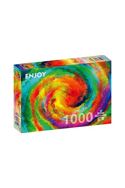 Enjoy Puzzle 1000 pieces Enjoy - Colorful Gradient Swirl