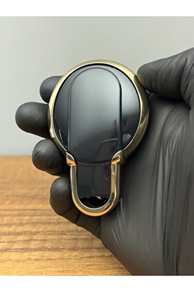 Mavi Keys Husă de protecție pentru chei din silicon cu 3 butoane compatibilă cu Mini Cooper – acoperită cu nano – culoare neagră