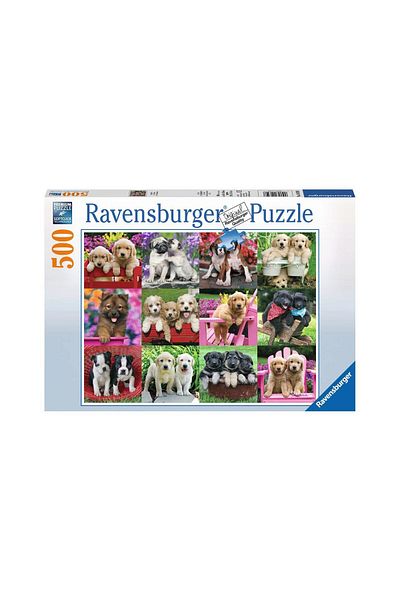 RAVENSBURGER Ravensburger Puzzle - Puppy Pals, 500 pieces