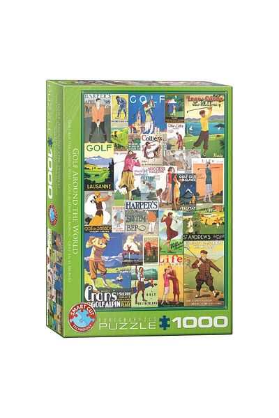 Eurographics Puzzle Eurographics - Golf Around the World, 1000 pieces
