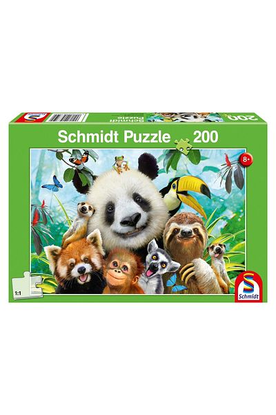 Schmidt Schmidt Puzzle - Animal Fun!, 200 pieces