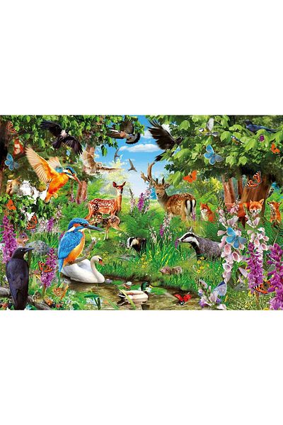CLEMENTONI Puzzle 2000 pieces Clementoni - Fantastic Forest