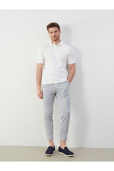 LC Waikiki New Season Basic Men's Trousers with Waist Bag - S5Nt96Z8