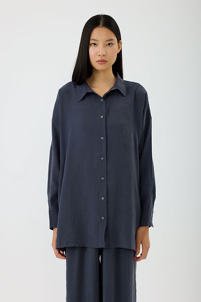 SEVİLEN Oversize Modal Shirt