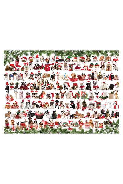Eurographics Puzzle Eurographics - Holiday Dogs, 1000 pieces