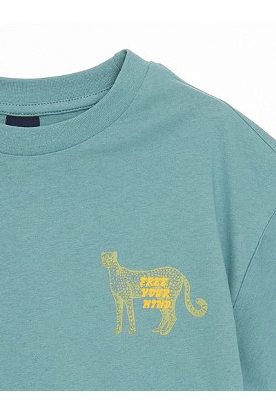 LC Waikiki Νέα σεζόν Crew Neck Boy's Tisort - S5IU44Z4