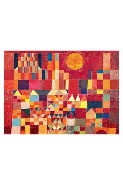 Eurographics Puzzle Eurographics - Paul Klee: Castle and Sun, 1000 pieces