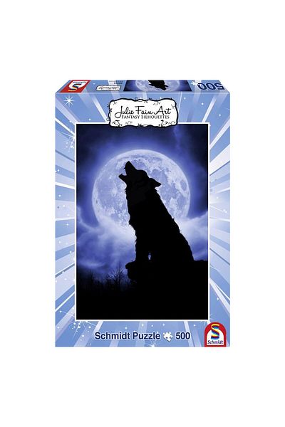 Schmidt Schmidt Puzzle - Julie Fain: Full Moon Night, 500 pieces
