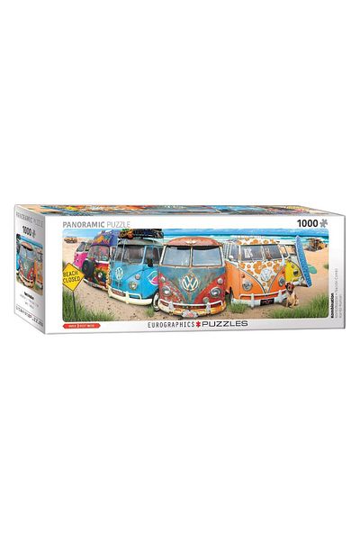 Eurographics Eurographics panoramic puzzle - VW Bus - KombiNation, 1000 pieces