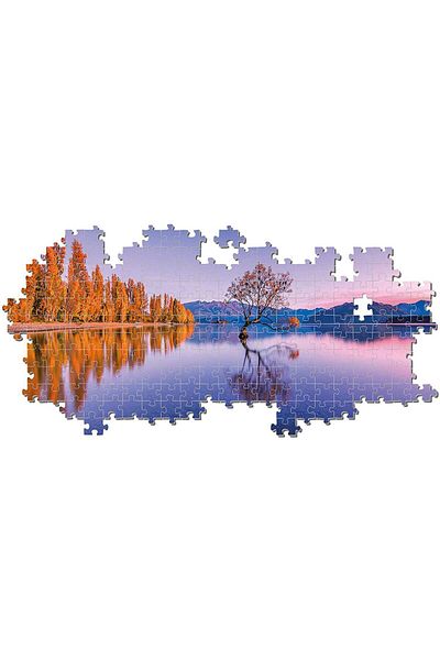 CLEMENTONI Puzzle 1000 piese panoramic Clementoni - Lake Wanaka Tree